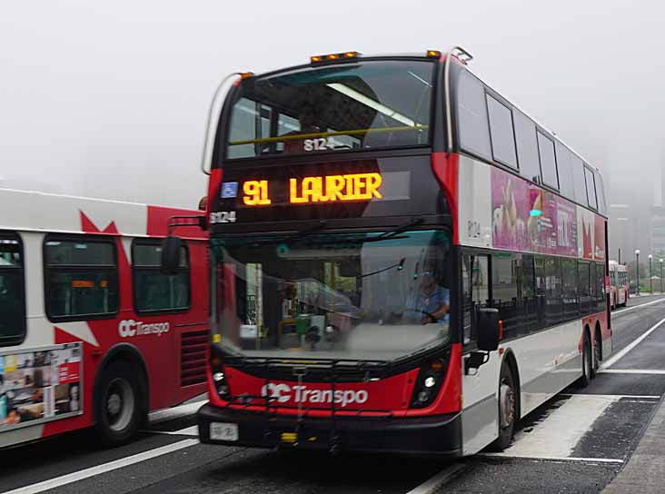 OC Transpo Alexander Dennis Enviro500MMC 8124